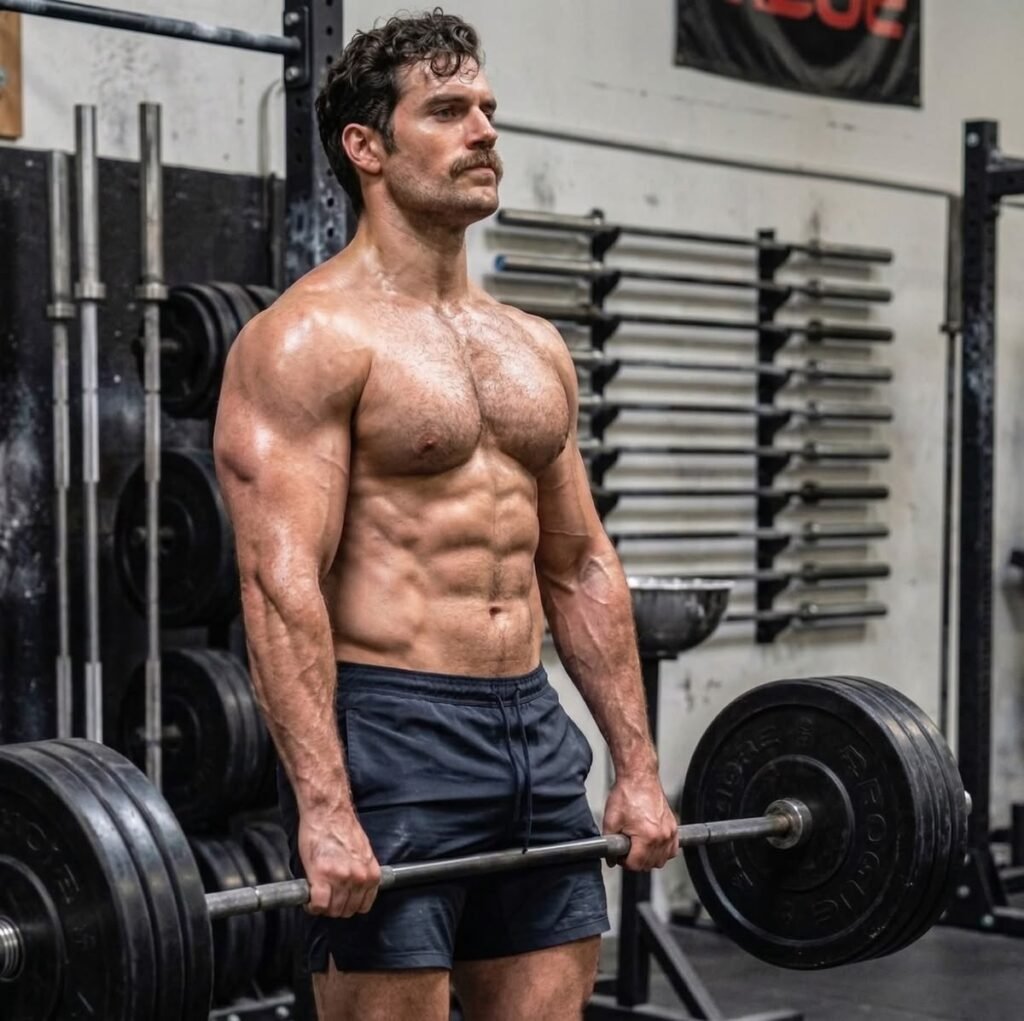 henry cavill workout