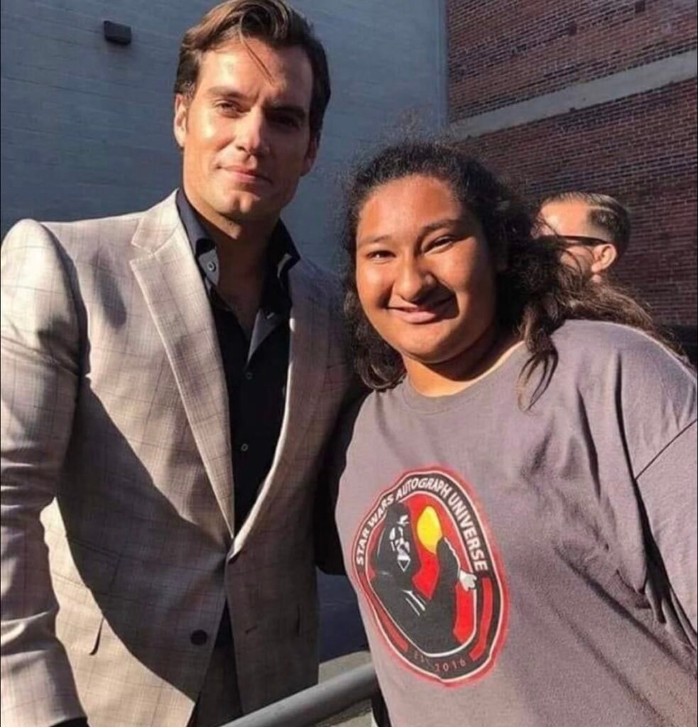 Henry cavill meets and greet photo session