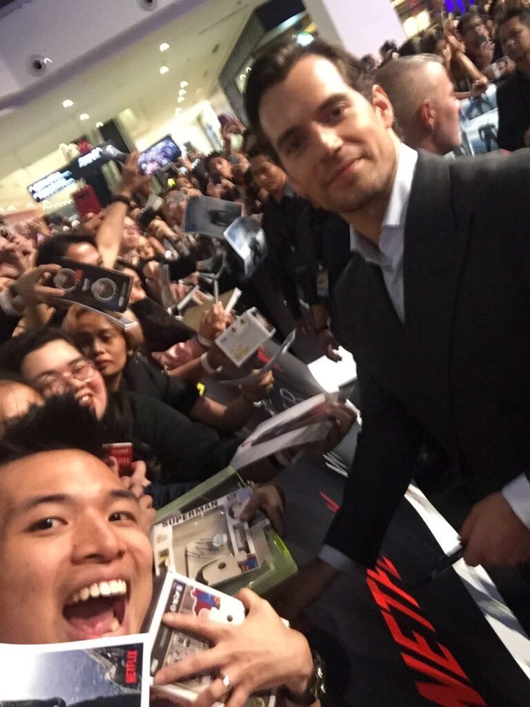 Henry cavill meets and greet session