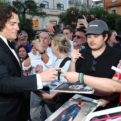 TAORMINA, ITALY - JUNE 11: Henry Cavill attends the 71st Taormina Film Festival on June 11, 2025 in Taormina, Italy. (Photo by Daniele Venturelli/Getty Images)